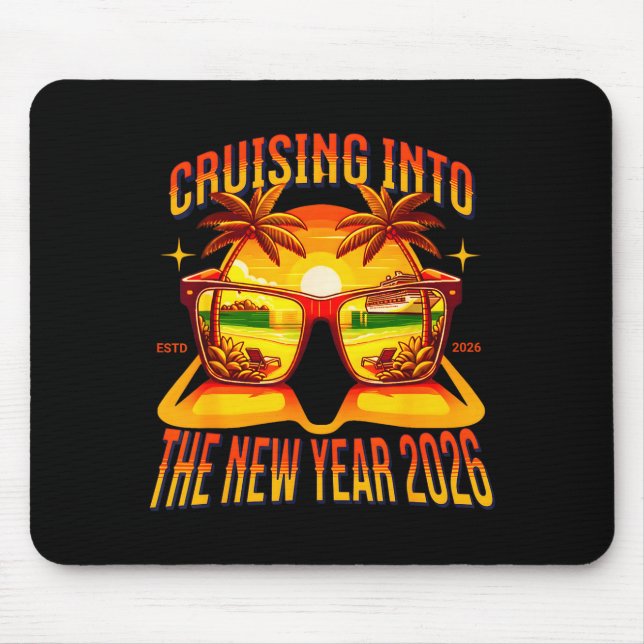 Mousepad Cruising Into The New Year 2026  (Frente)