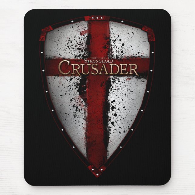 Mousepad Crusader Shield - rato (Frente)