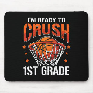 Mousepad Crush 1rua de basquete de volta às crianças de men