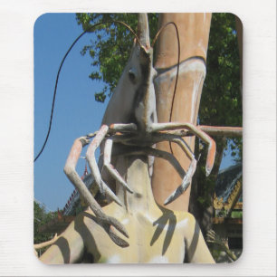 Mousepad Crustacean AKA Lobster Head ... Inferno budista