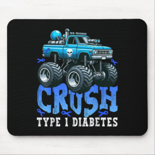 Mousepad Cruype 1 Sensibilização para a diabetes T1d Monstr