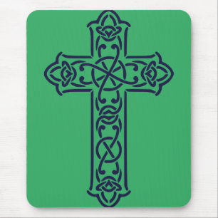 Mousepad Cruz Alta Céltica Azul