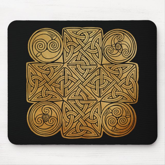 Mousepad Cruz Céltica de Knotwork (Frente)