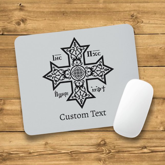 Mousepad Cruz Copta (Criador carregado)