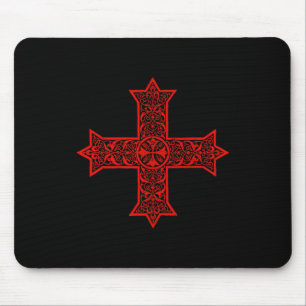 Mousepad Cruz Copta Igreja Ortodoxa Copta Cristo Oriental