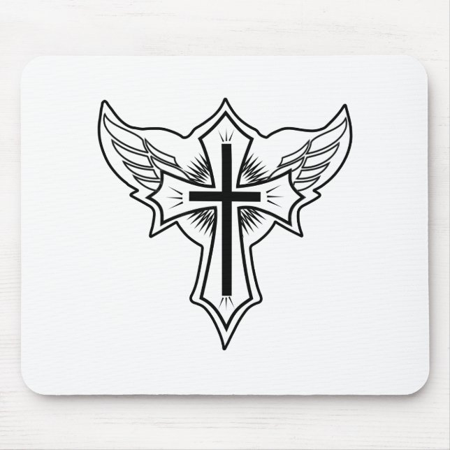 Mousepad Cruz cristã (Frente)