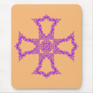 Mousepad Cruz Cristã Rosa