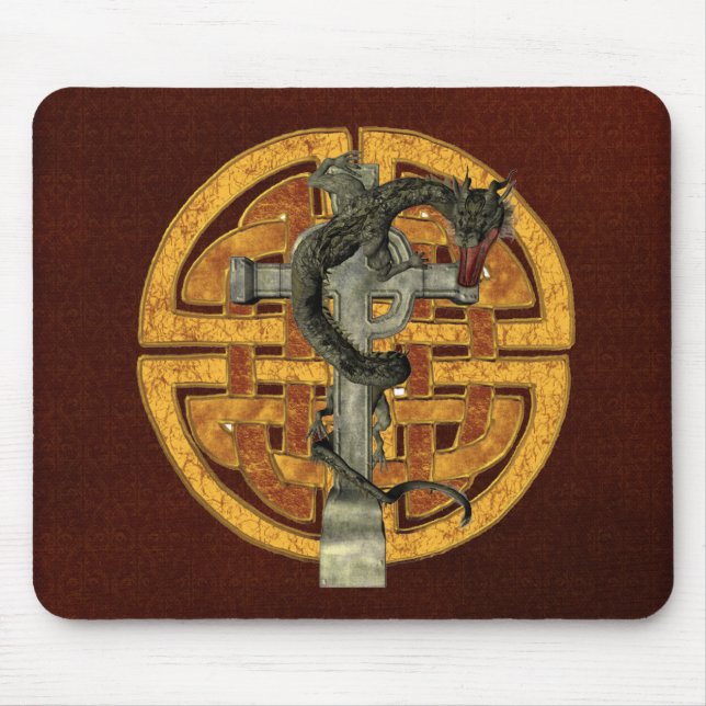 Mousepad Cruz do dragão (Frente)