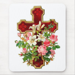 Mousepad Cruz Floral