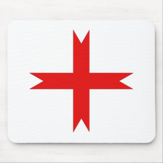 Mousepad Cruz Medieval dos Cavaleiros Templários