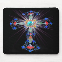 Mousepad Cruz religiosa Starburst