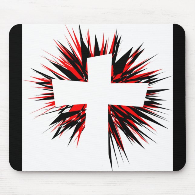MOUSEPAD CRUZAMENTO DE STARBURST BRANCO (Frente)