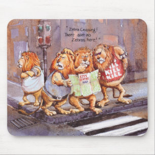 Mousepad Cruzamento de zebra