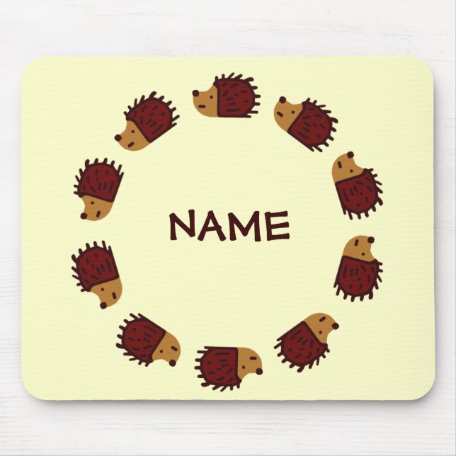 Mousepad Cruzamento do ouriço! (Frente)