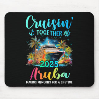 Mousepad Cruzando Juntos Cruzeiro de Férias em Família Aru 