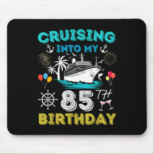 Mousepad Cruzando No Meu 85º Cruzeiro De Aniversário, 85 An
