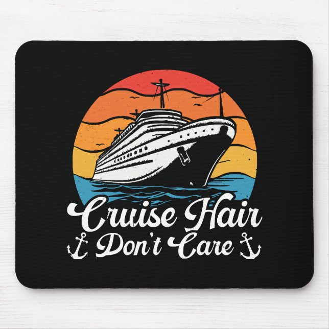 Mousepad Cruzeiro Cabelo Não Liga (Frente)