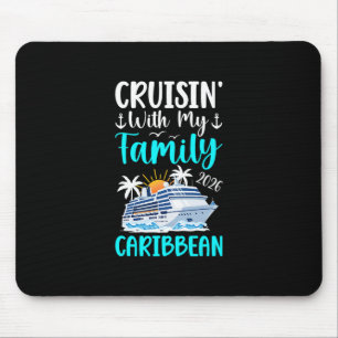 Mousepad Cruzeiro Caribenho com a Família 2026 Família 