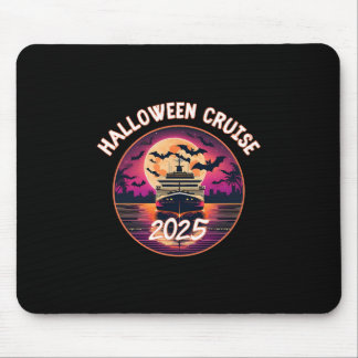 Mousepad Cruzeiro de Halloween 2025 Navio Luar Oceano Ts E