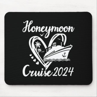 Mousepad Cruzeiro de Lua de Mel Masculino para Casais 2024 