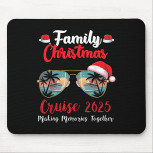 Mousepad Cruzeiro de Natal da Família 2025 Viagem de Barco