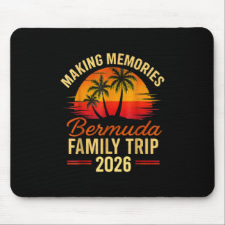 Mousepad Cruzeiro em Família Bermudas 2026 Verão Férias Com