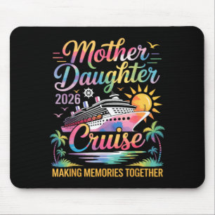 Mousepad Cruzeiro Mãe Filha 2026 Viagem de Férias em Famíli