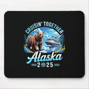 Mousepad Cruzeiro no Alasca 2025 Cruisin Juntos Férias em F