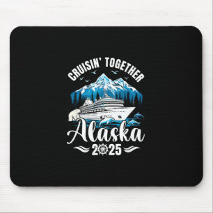 Mousepad Cruzeiro no Alasca 2025 Cruisin Juntos Férias em F