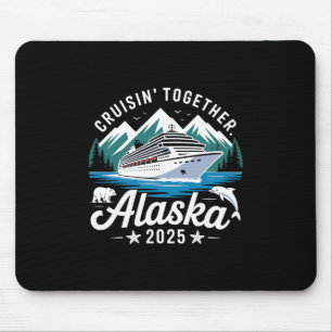 Mousepad Cruzeiro no Alasca 2025 Cruisin Juntos Férias em F