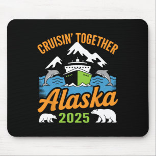 Mousepad Cruzeiro no Alasca 2025 Cruisin’ Together Férias e