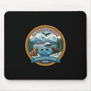 Mousepad Cruzeiro no Alasca 2026 Amigos e Familiares Corres