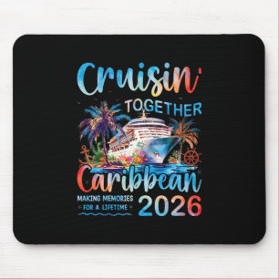 Mousepad Cruzeiro no Caribe 2026 Férias em Família Cruisin’
