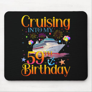 Mousepad Cruzeiro Para Meu 59º Aniversário Cruzeiro 59 Anos
