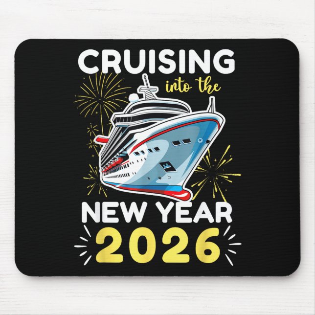 Mousepad Cruzeiro Para O Ano Novo 2026  (Frente)