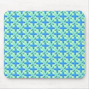 Mousepad Cruzes azuis
