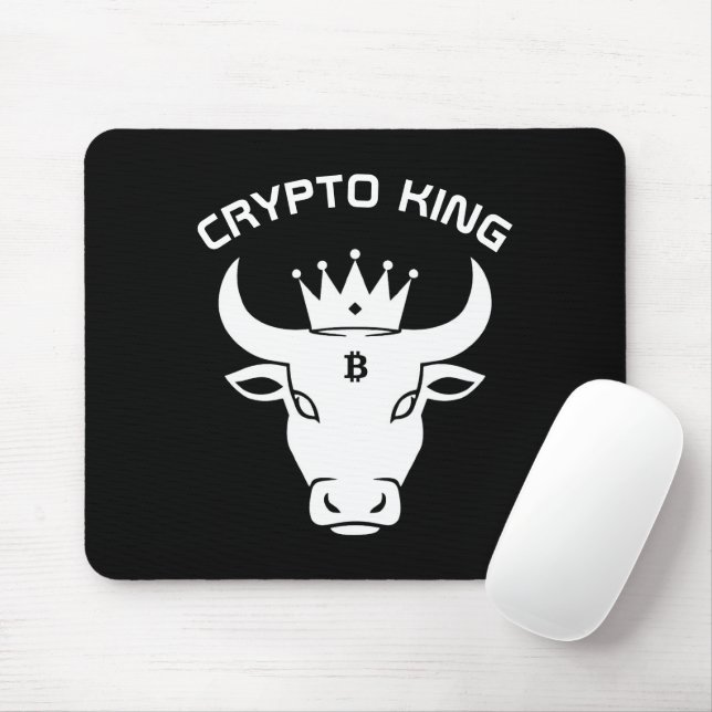 Mousepad Crypto King (Com mouse)