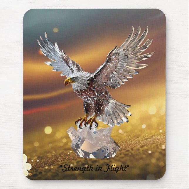 Mousepad "Crystal Eagle Soars" (Frente)
