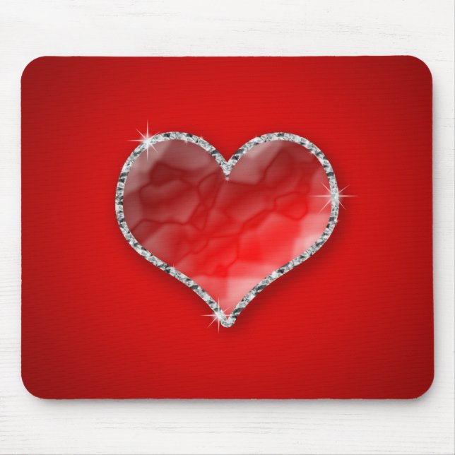Mousepad Crystal Heart (Frente)