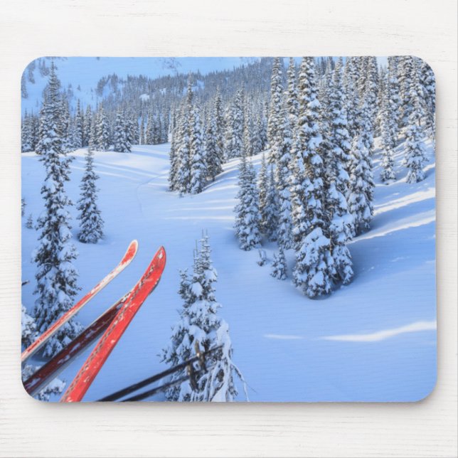 Mousepad Crystal Mountain Ski Resort, perto do Monte Rainie (Frente)