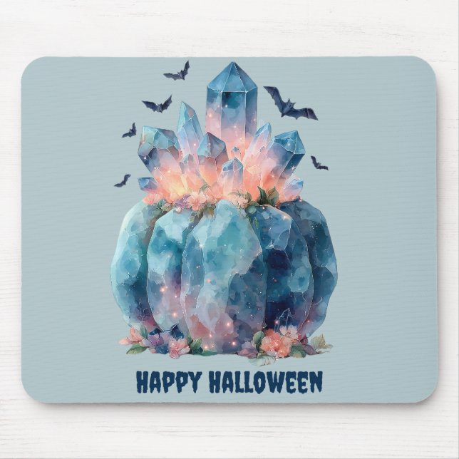 Mousepad Crystal Pumpkin Halloween (Frente)