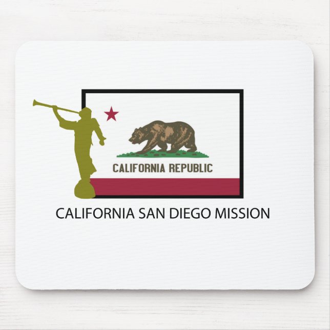 MOUSEPAD CTR DA MISSÃO LDS DE CALIFÓRNIA SAN DIEGO (Frente)