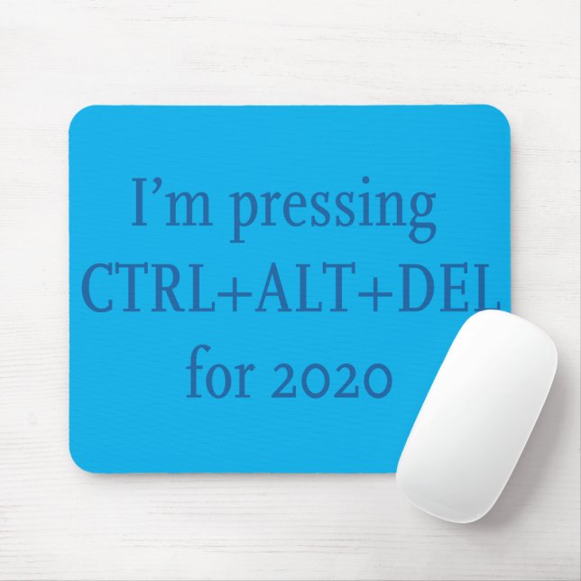 MOUSEPAD CTRL + ALT + DEL 2020 (Com mouse)