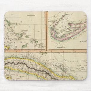 Mousepad Cuba, Bahama I, Bermudas