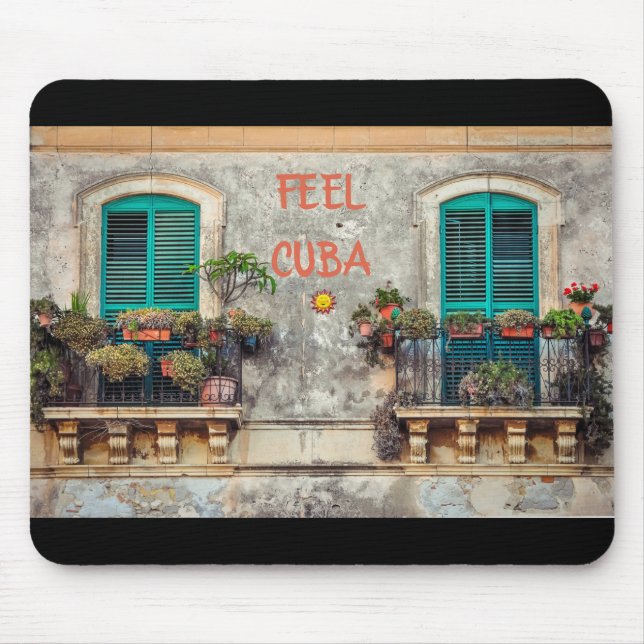 Mousepad Cuba Balcony (Frente)
