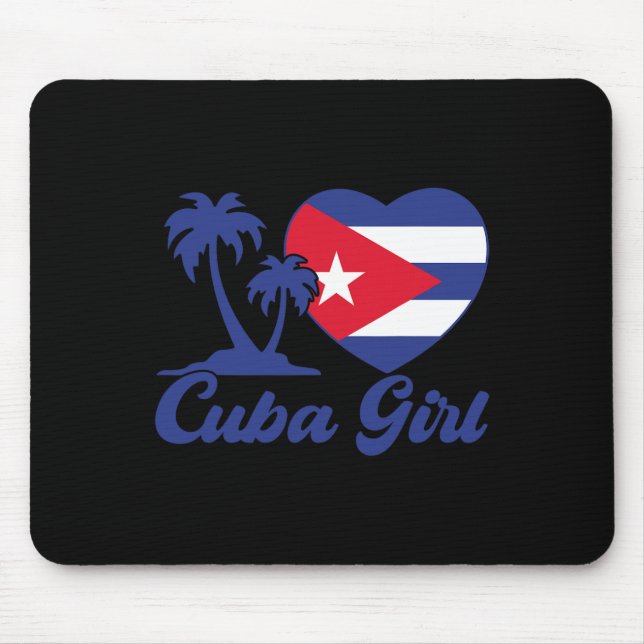 Mousepad Cuba - Bandeira Cubanita Patrimônio Hispânico K (Frente)