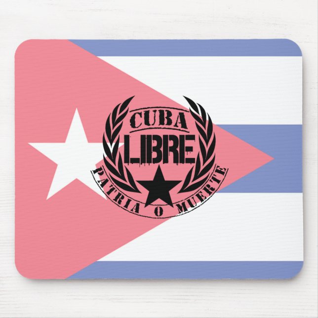 Mousepad Cuba Libre Motto Laurels (Frente)