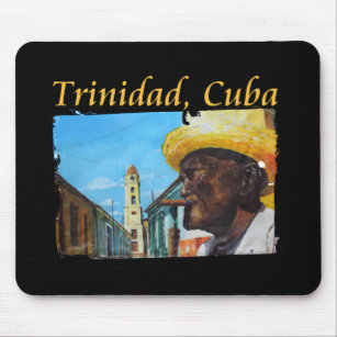 Mousepad Cuba Trinidad Cubana Cigarro Art