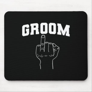 Mousepad Cubo de Anel de Noivado de Lua de Mel de Casamento