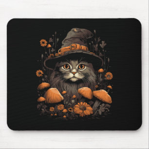 Mousepad Cubo-guagecore Aestético Gato-Cogumelo Mulheres Cr